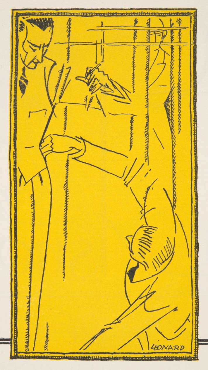 Reklama na "Stawropulos  Moldauer", ze Stylu, pub.1922 (pochoárový tisk) od German School