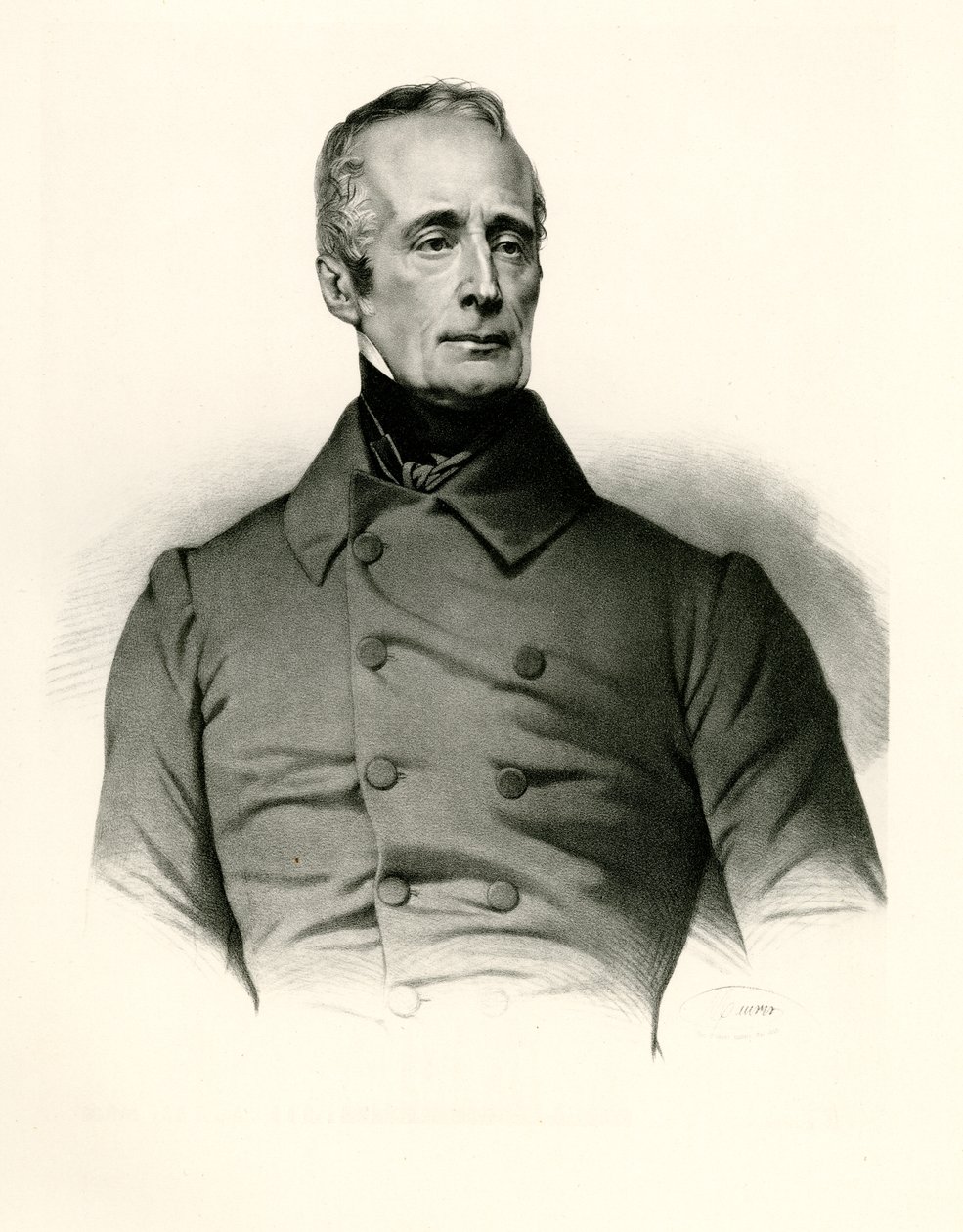 Alphonse Marie Louis Prat de Lamartine od German School