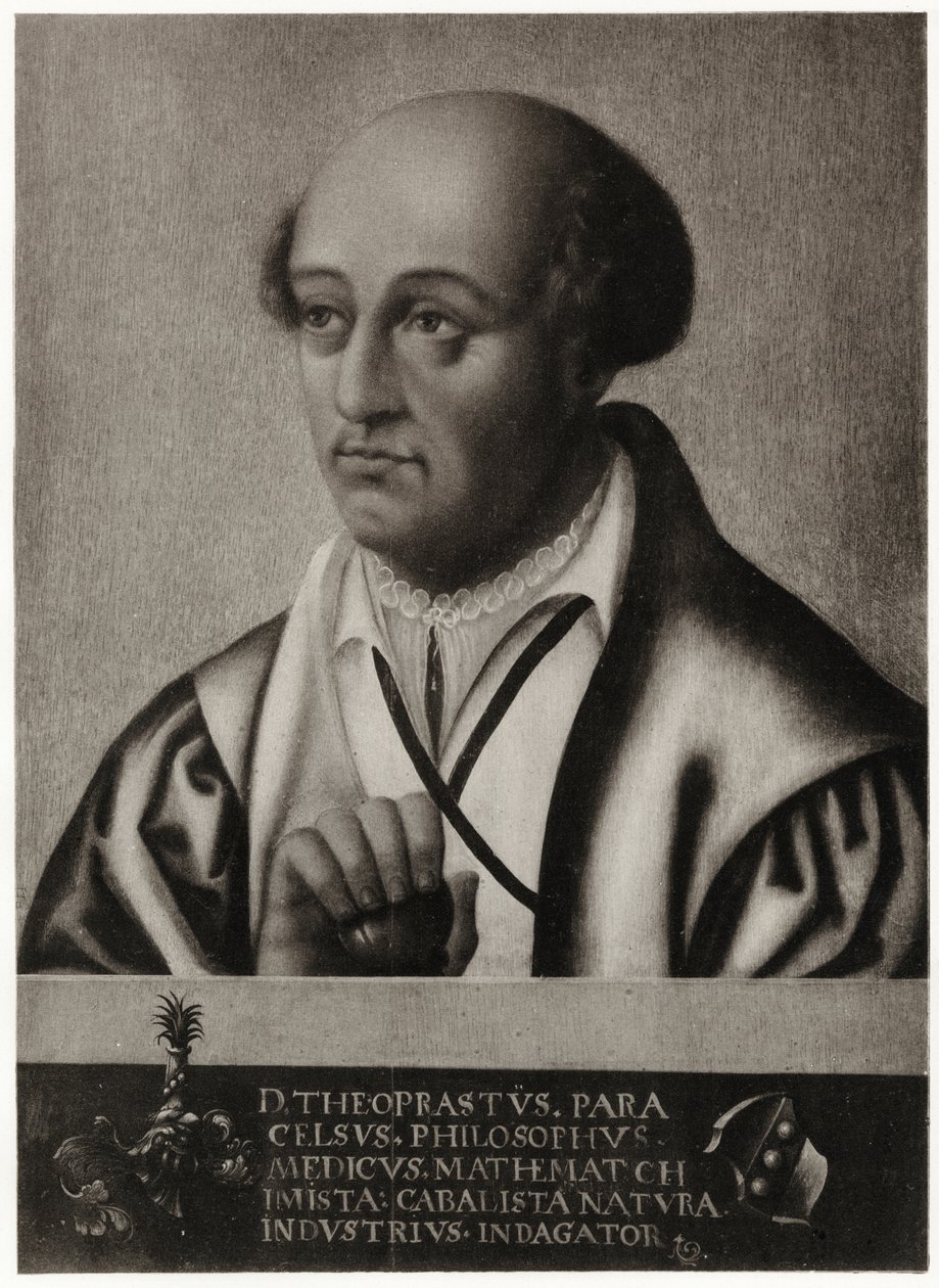 Aureolus Bombastus Paracelsus od German School