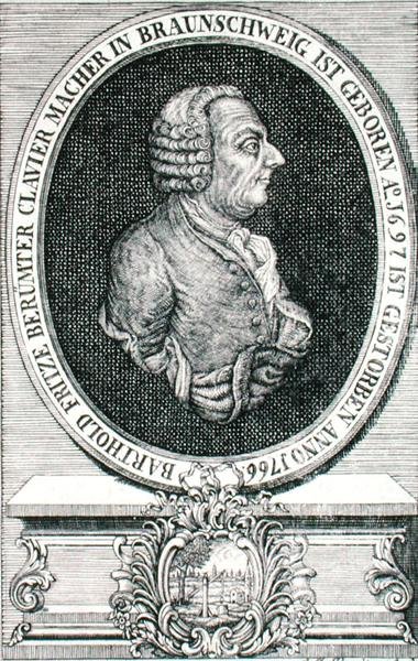 Barthold Fritz (1697-1766) rytý J.C. Eberlingem (rytina) od German School