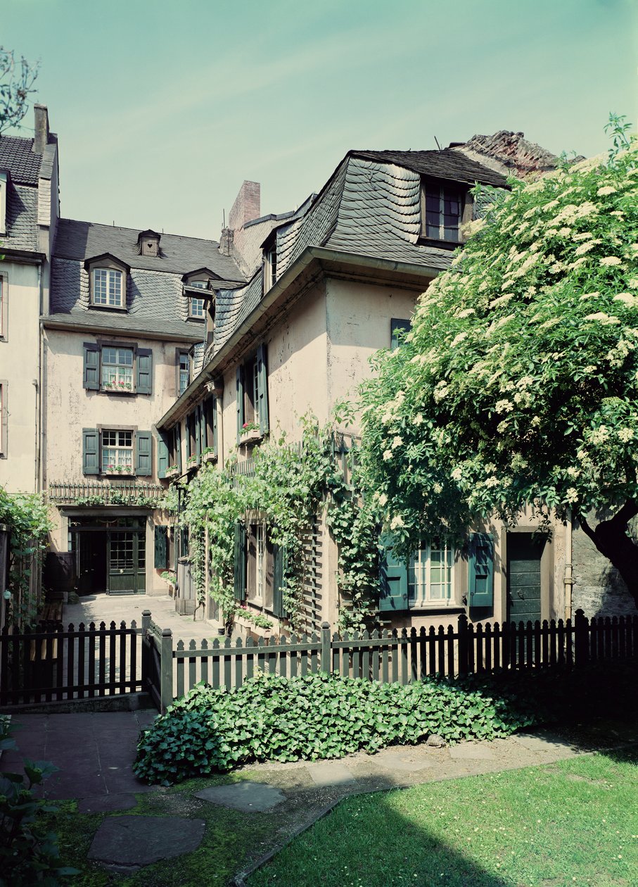 Místo narození Ludwiga van Beethovena (1770-1827) na Bonngasse 20, Bonn od German School