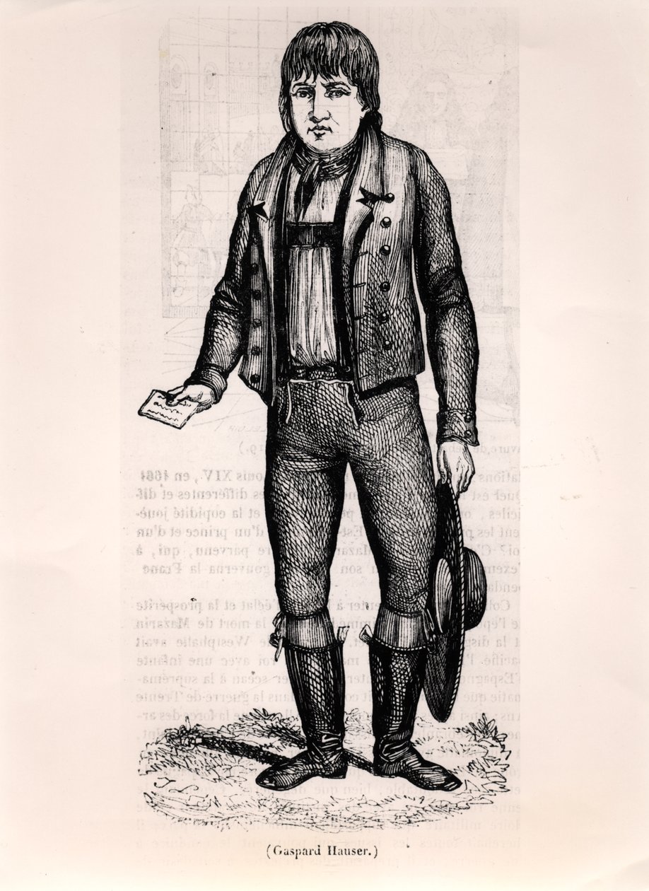 Caspar Hauser (asi 1812-1833) od German School