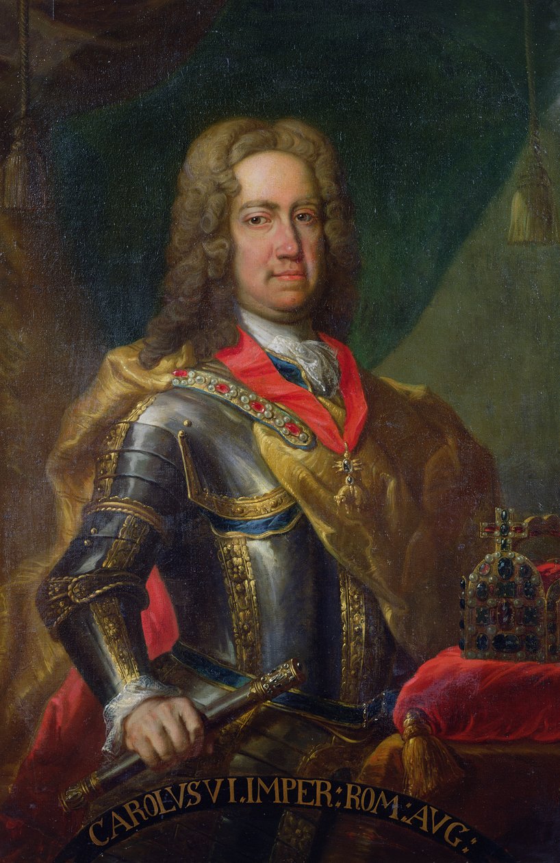 Karel VI (1685-1740) císař Svaté říše římské od German School