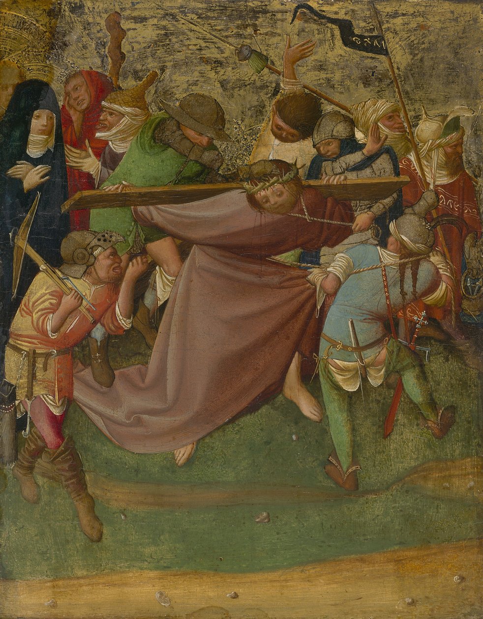 Kristus nesoucí kříž, 1420-25 od German School