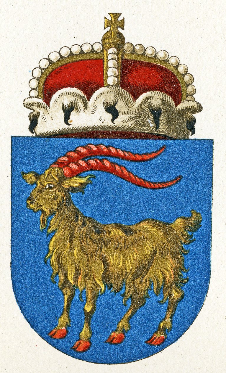 Erb Istrie, kolem roku 1898 od German School