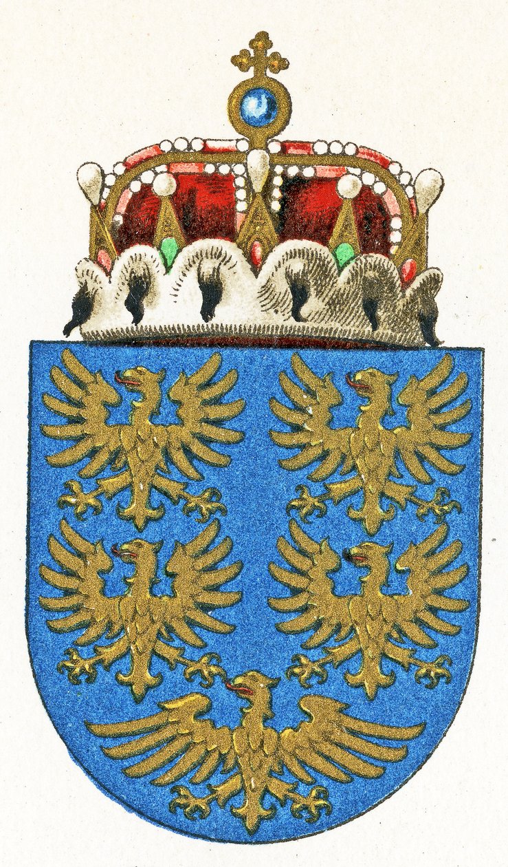 Erb Dolního Rakouska, kolem roku 1898 od German School