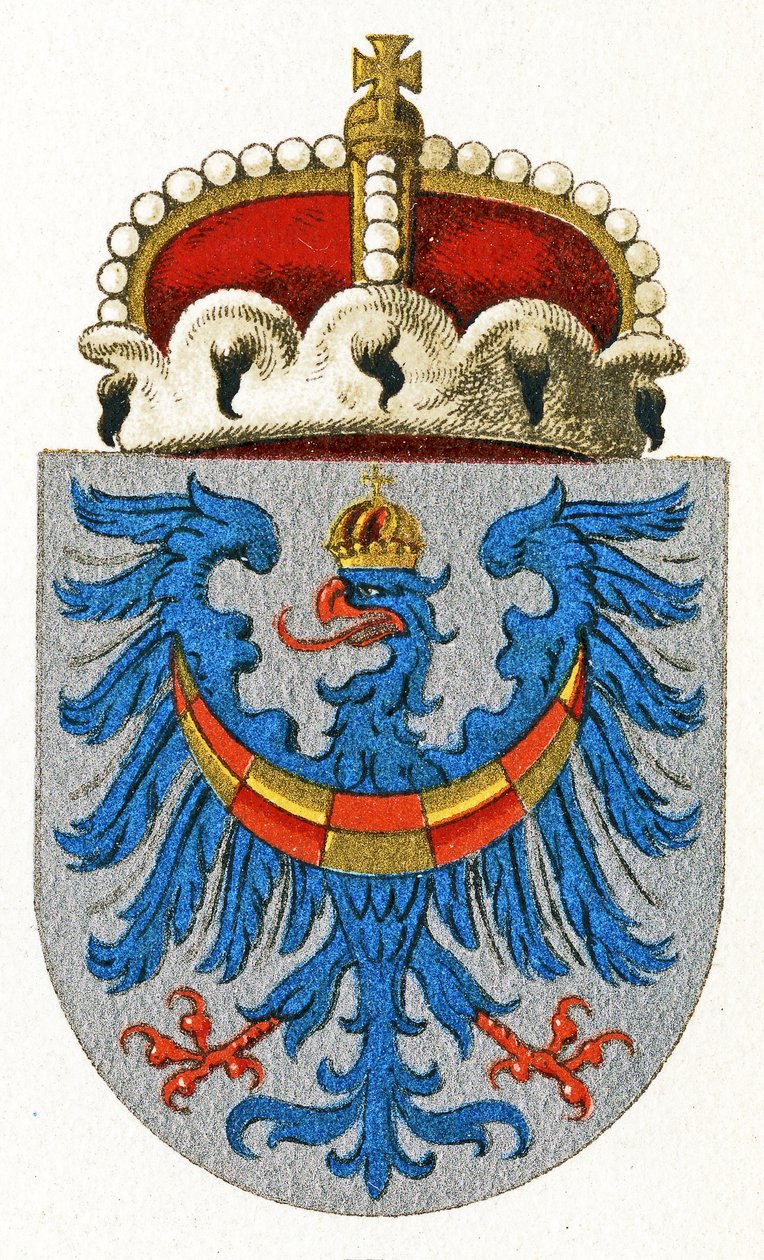 Erb Kraňska, kolem roku 1898 od German School