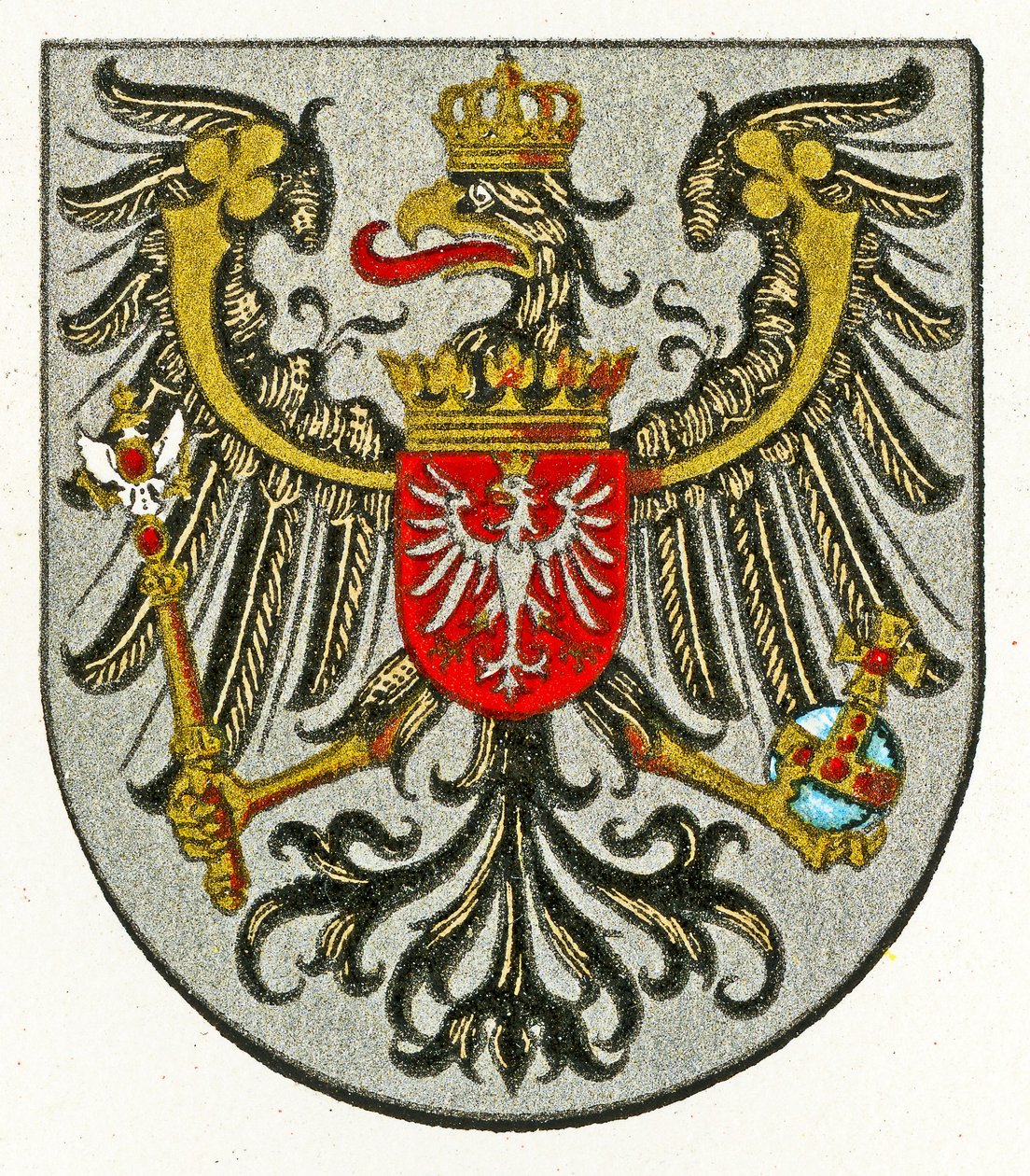 Erb města Posen, kolem roku 1898 od German School