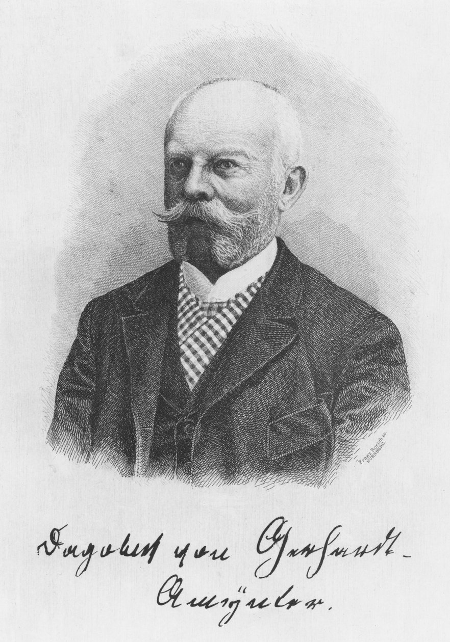 Dagobert von Gerhardt (rytina) od German School