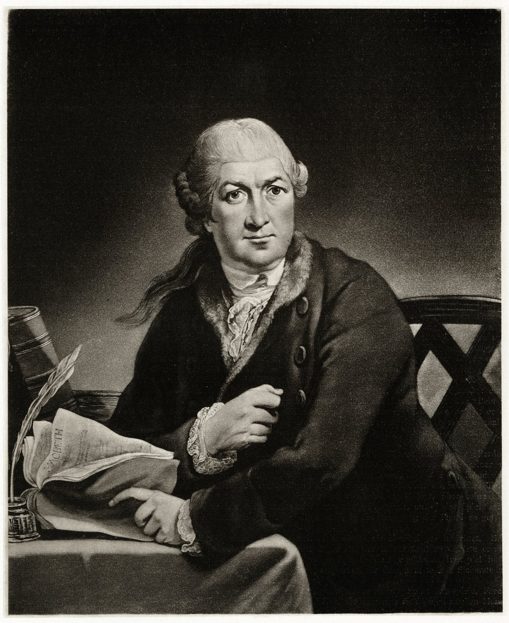 David Garrick, 1884-90 (fototyp) od German School