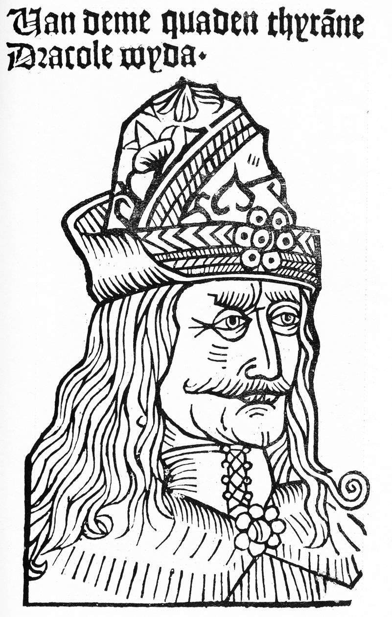 Dracula (Vlad Tepes ) , 1488-93 (viz také 473192) od German School
