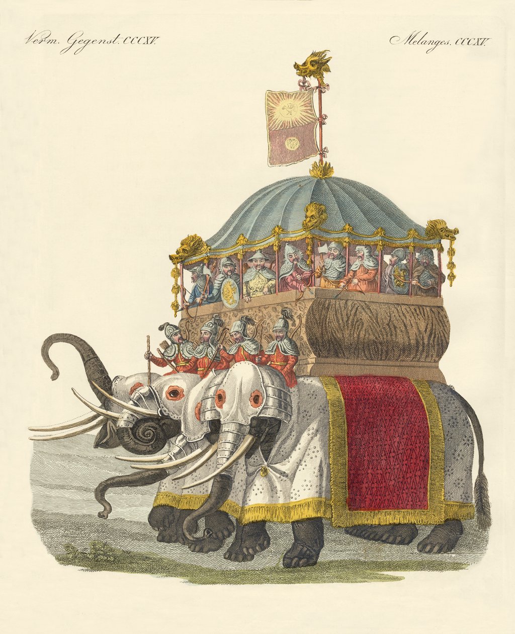 Sloní hrad velkého chána Kublaje od German School