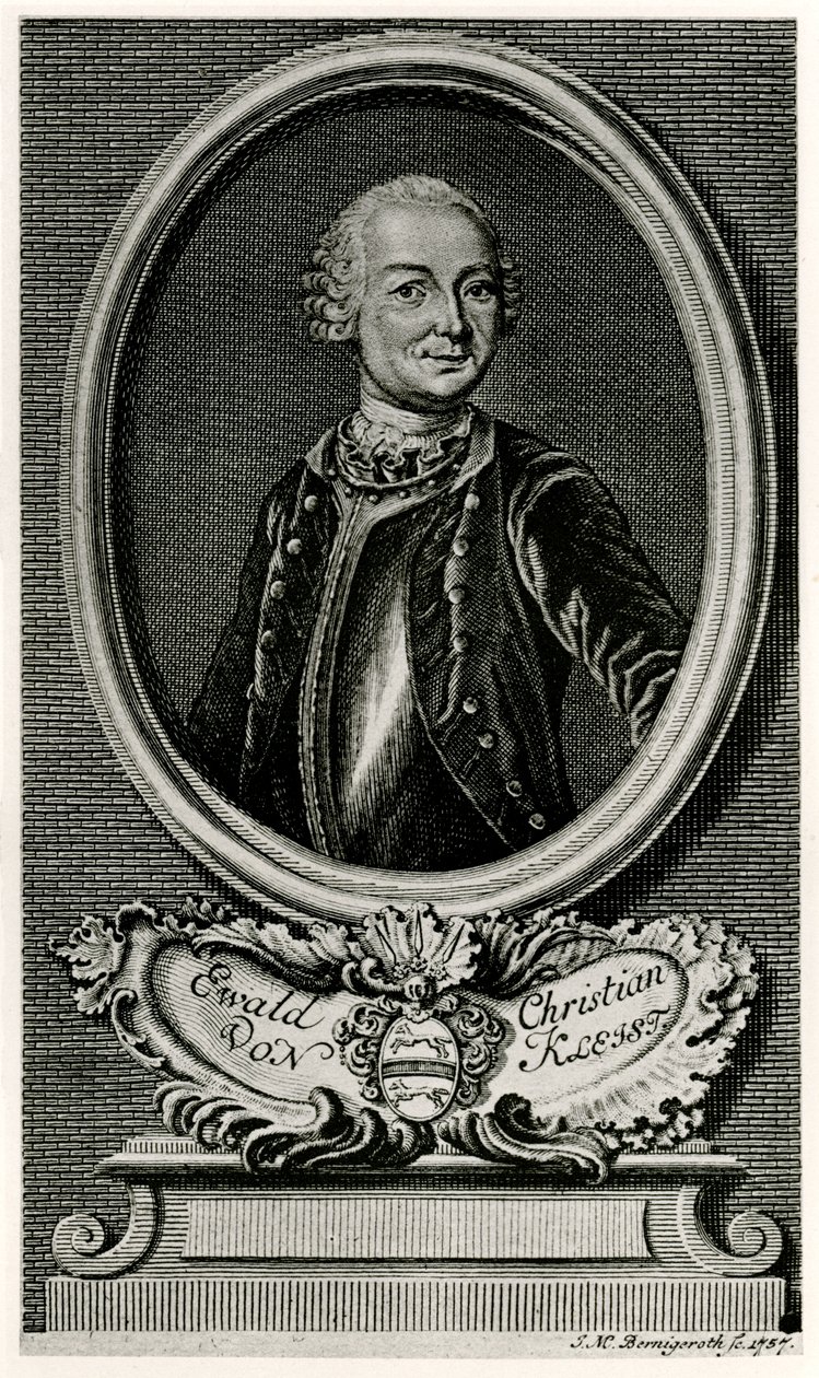 Ewald Christian von Kleist od German School