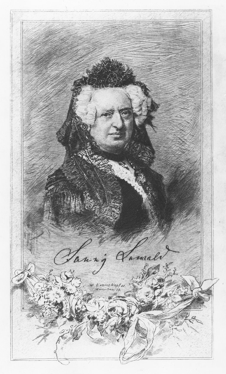 Fanny Lewald (rytina) od German School