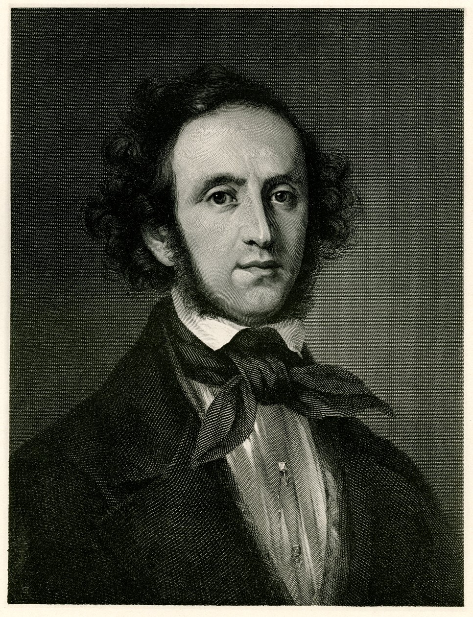 Felix Mendelssohn-Bartholdy, 1884-90 (fototyp) od German School
