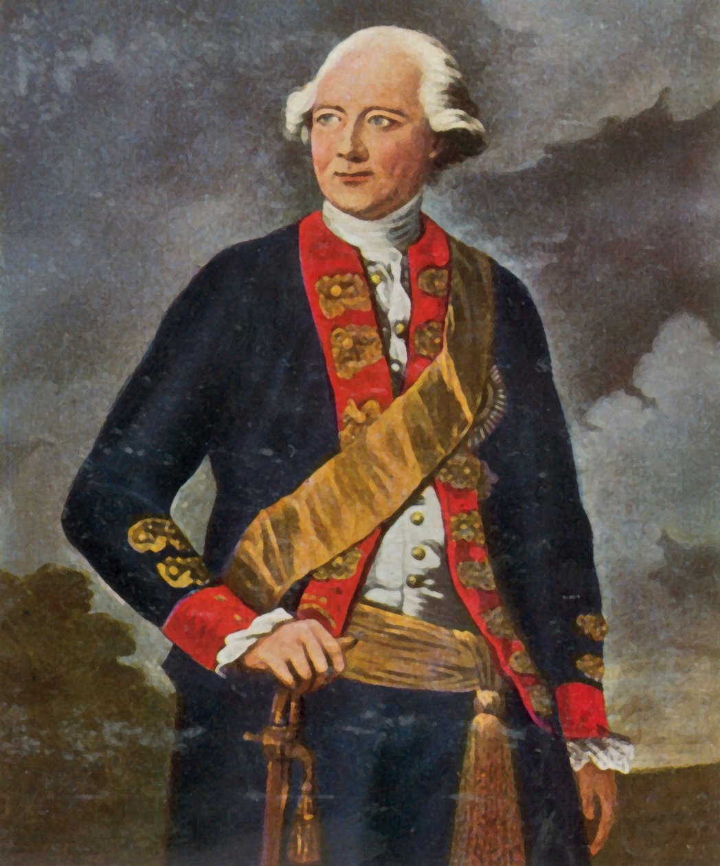 Polní maršál von Möllendorff od German School
