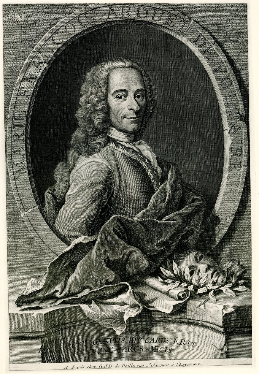 François Marie Arouet de Voltaire od German School