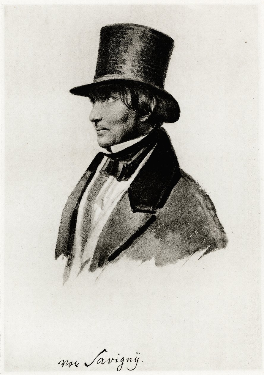 Friedrich Carl von Savigny, 1884-90 od German School