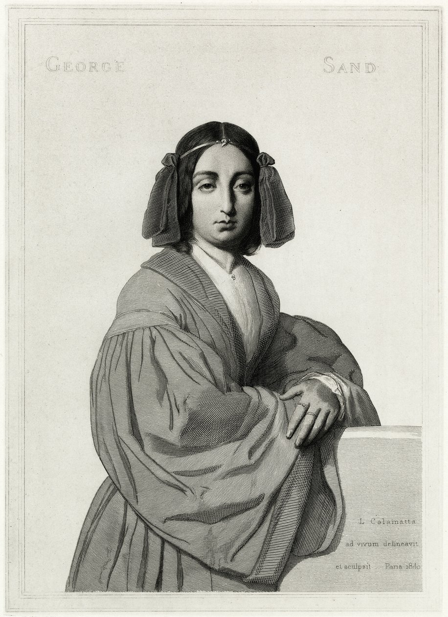 George Sand, 1884-90 od German School