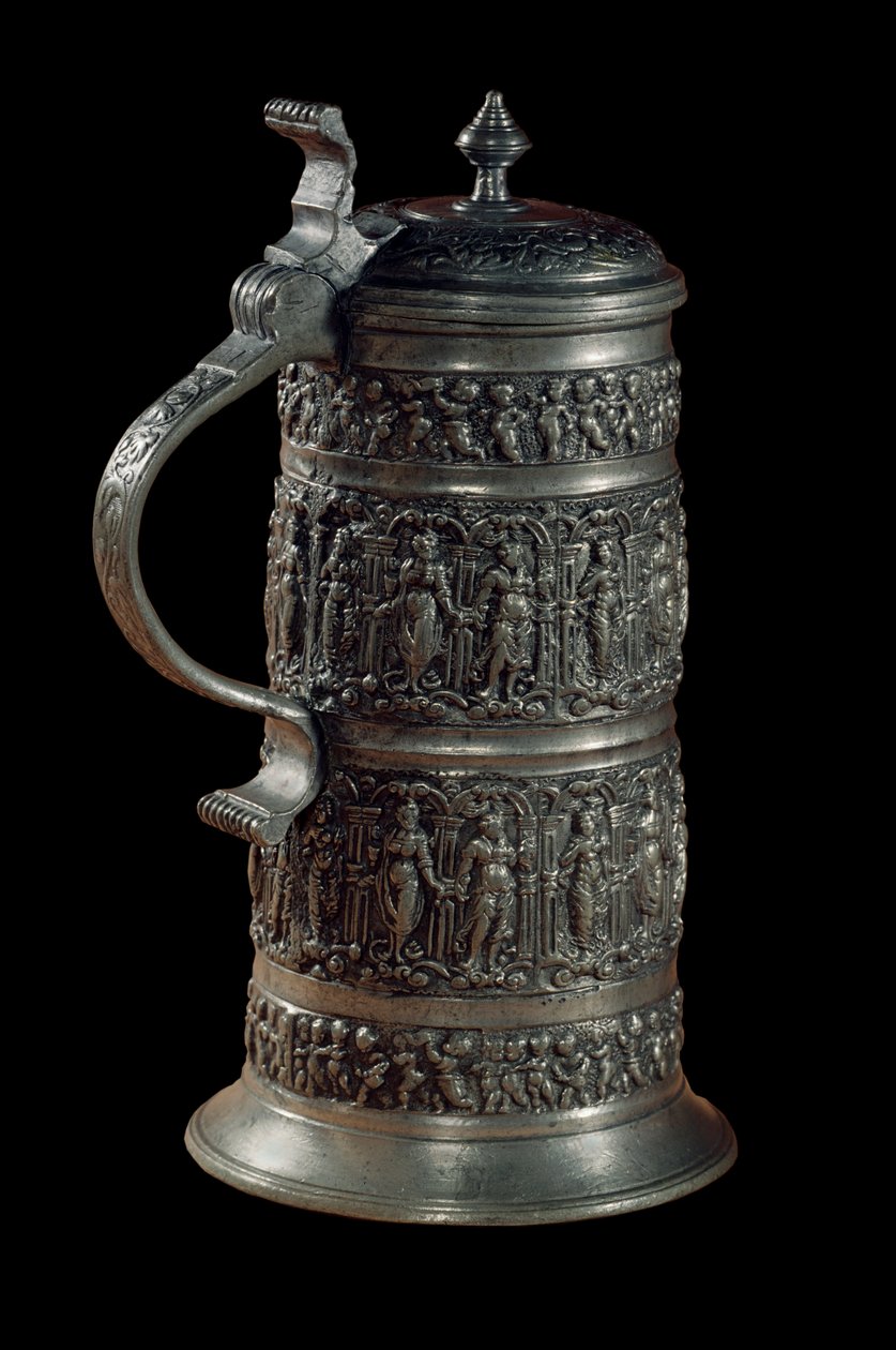 Německé umění: hrnek vermeilu z Annabergu. 16. století. Paříž, muzeum Louvre od German School