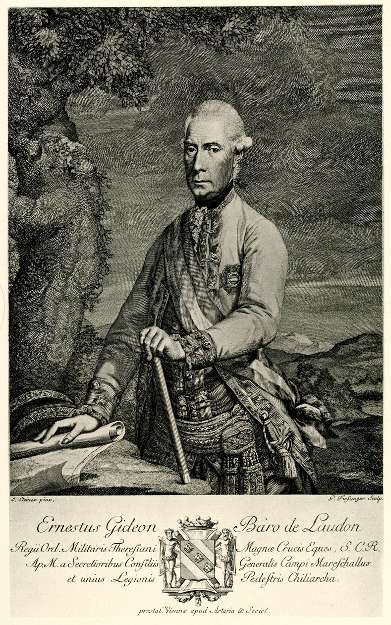 Gideon Ernst Freiherr von Laudon od German School