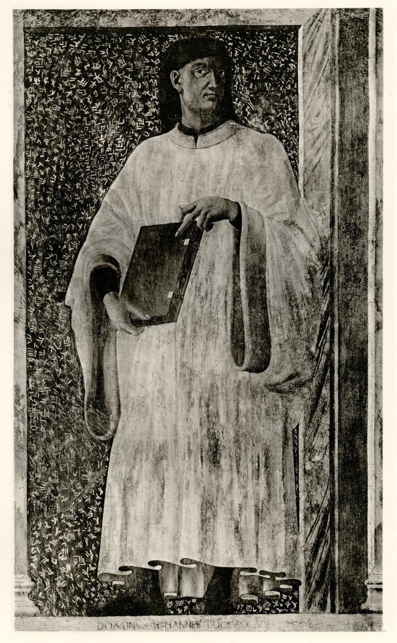 Giovanni Boccaccio, 1884-90 (fototyp) od German School