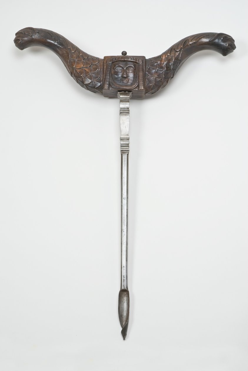Manipulovaný šnek, cca 1600 (hruškové dřevo a ocel) (viz také 701075-6) od German School