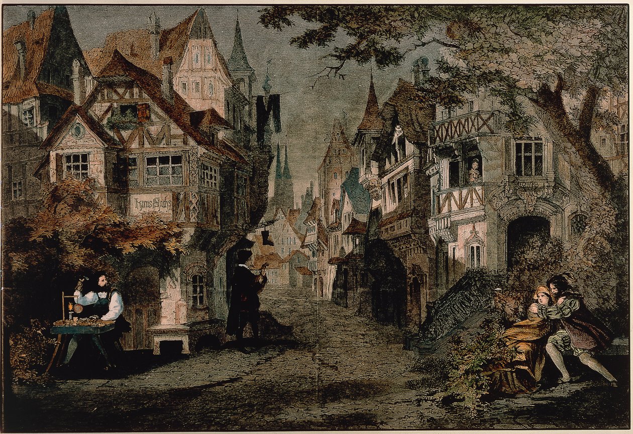 Hans Sachs, scéna 2 z 
