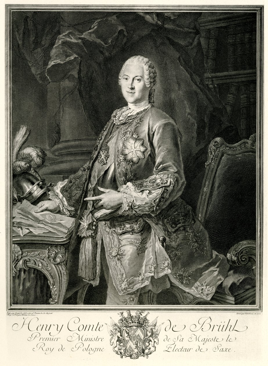 Heinrich Graf Bruehl od German School