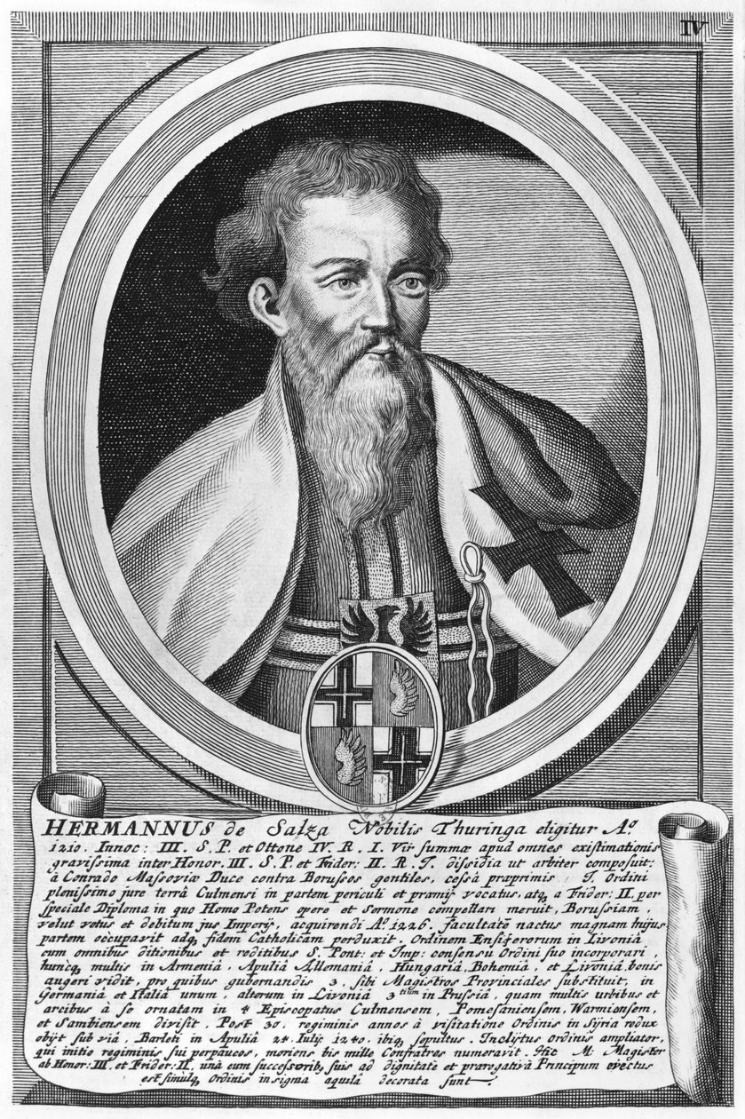 Hermann ze Salzy (xylograf) od German School