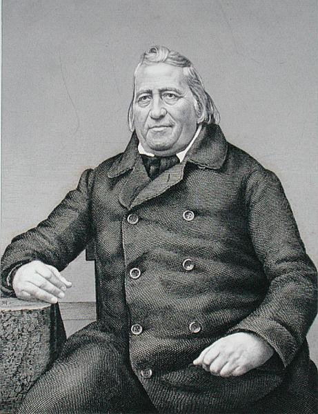 Hippolyte Andre Baptiste Chelard (1814-86) vyrytý Weimarem od German School