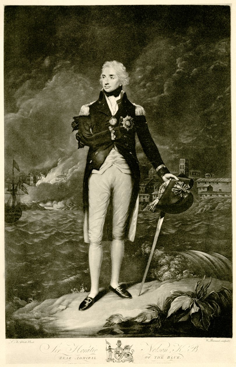 Horatio Lord Nelson, 1884-90 (fototyp) od German School