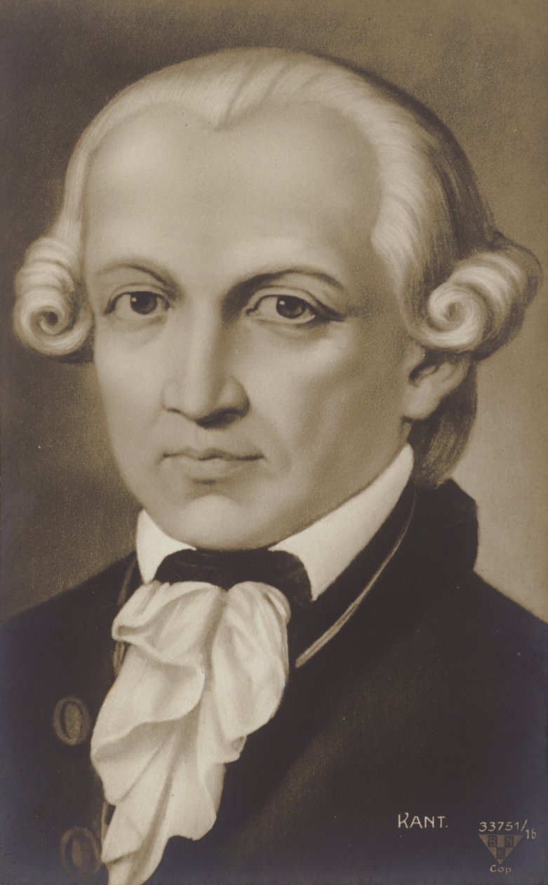 Immanuel Kant (litografie) od German School