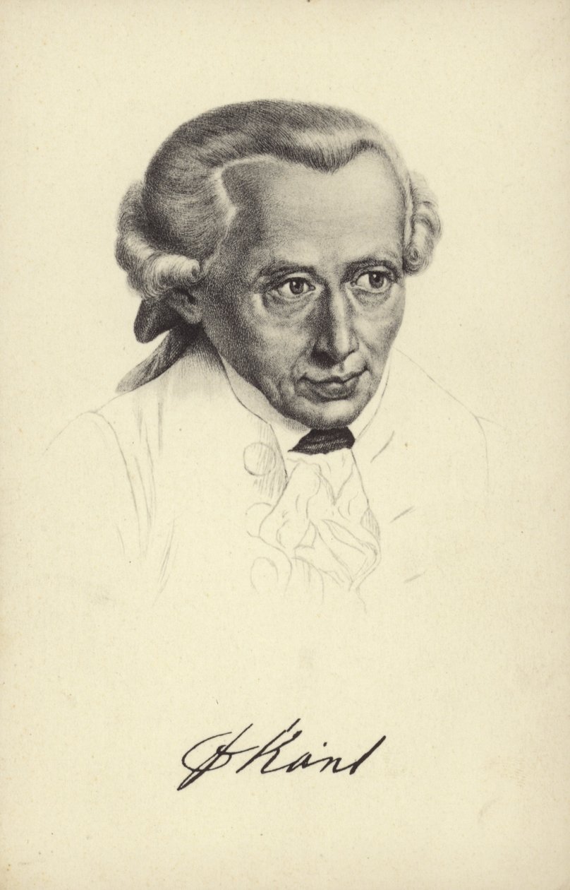 Immanuel Kant (litografie) od German School