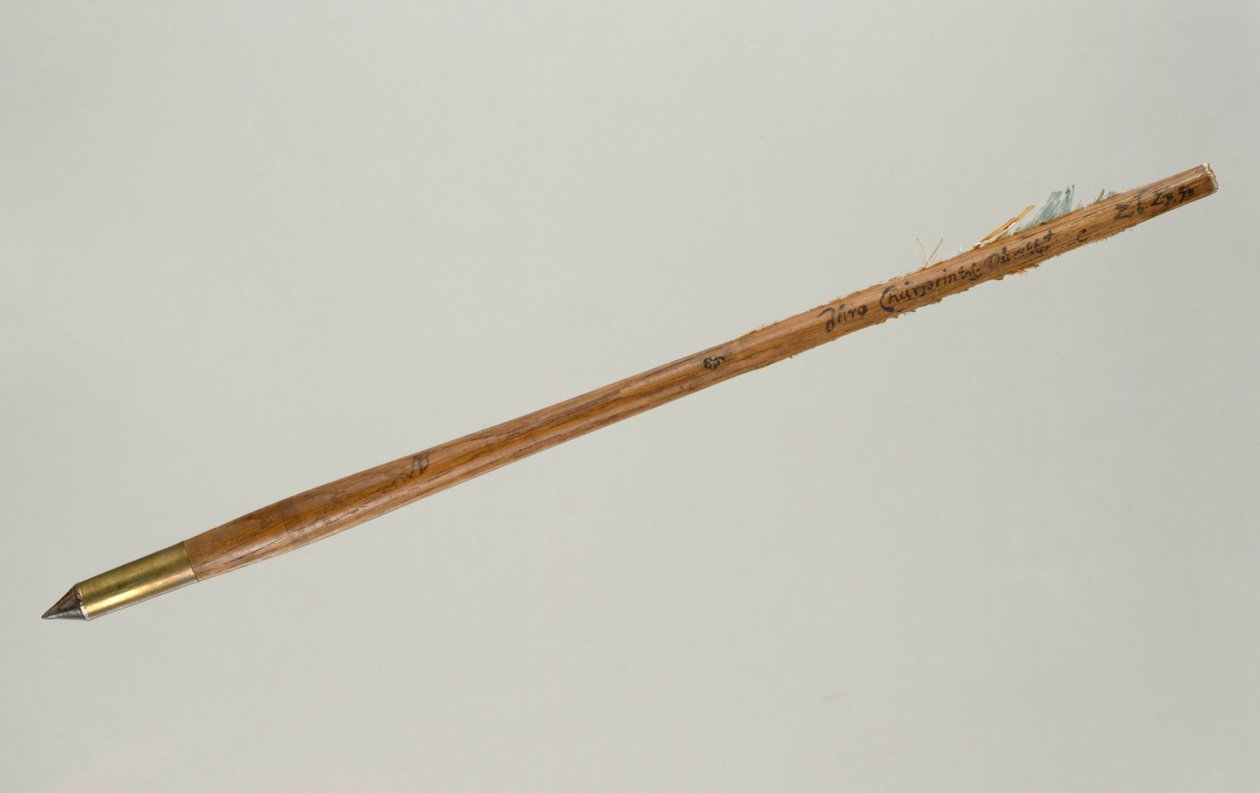 Samostatný šíp patřící knížeti Otto von Hesse, 1615 (dřevo) (viz také 312140-312142) od German School