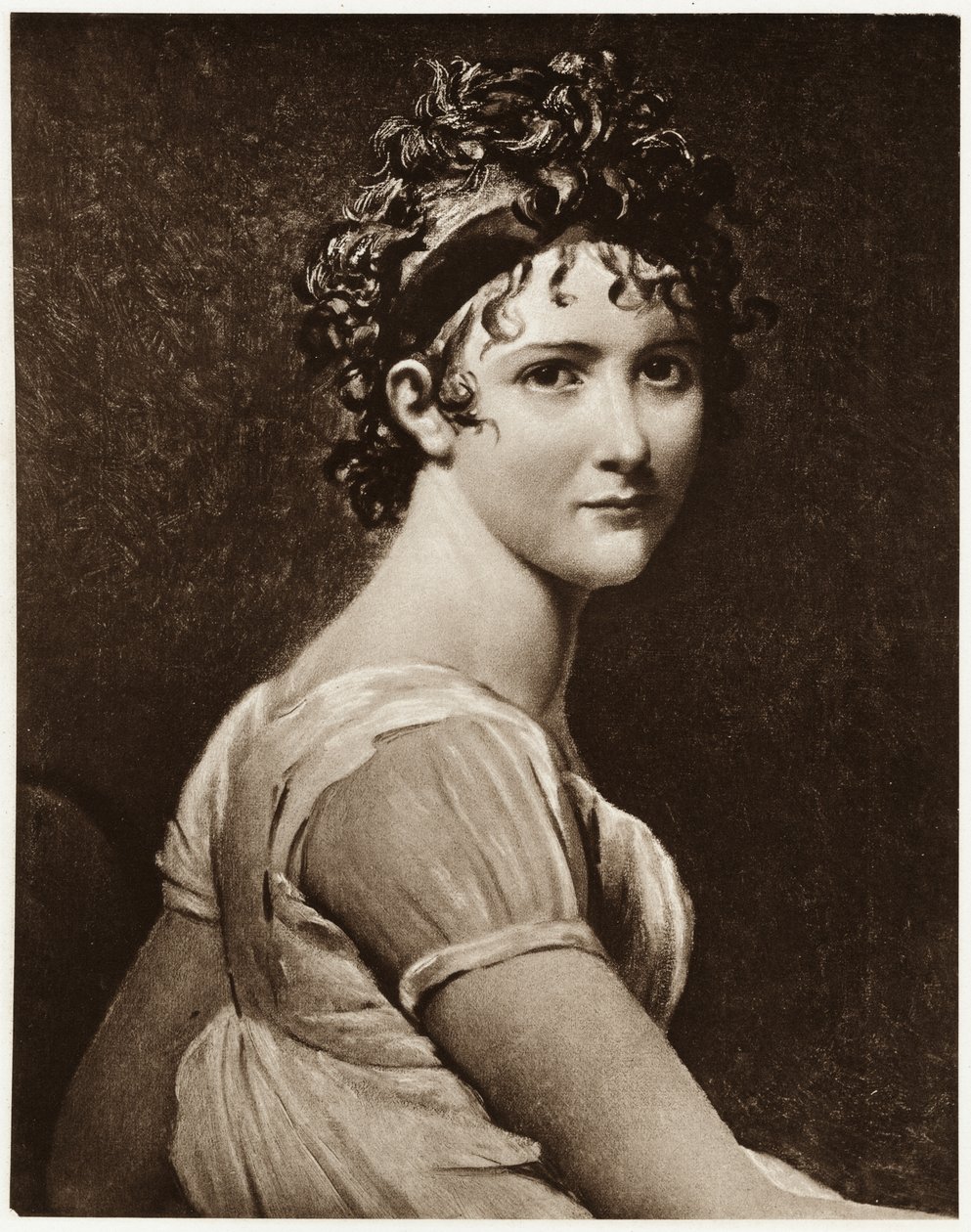 Jeanne Françoise Adelaide Récamier, 1884-90 (fototyp) od German School