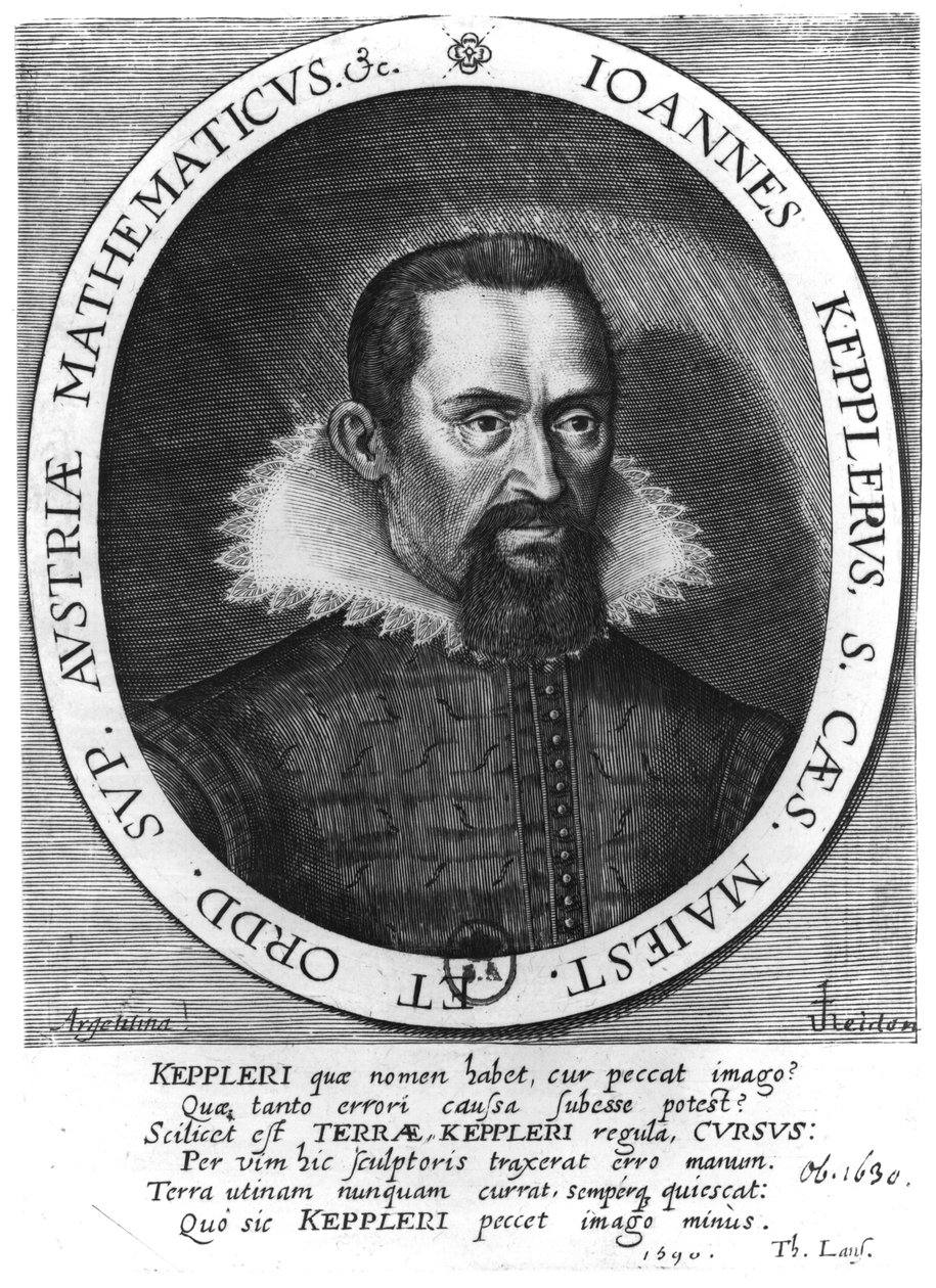 Johannes Kepler (1571-1630) 1590 od German School