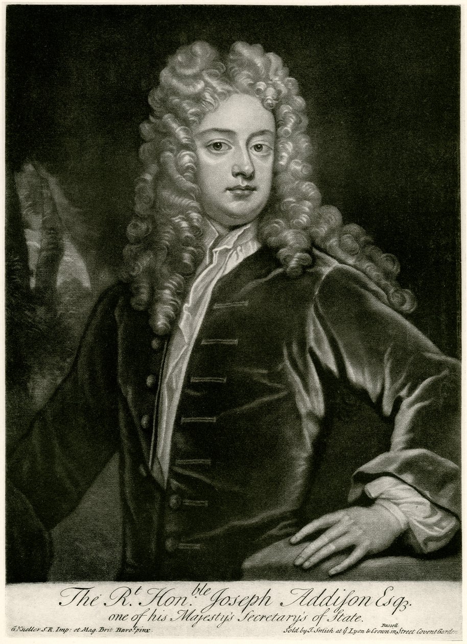 Joseph Addison od German School