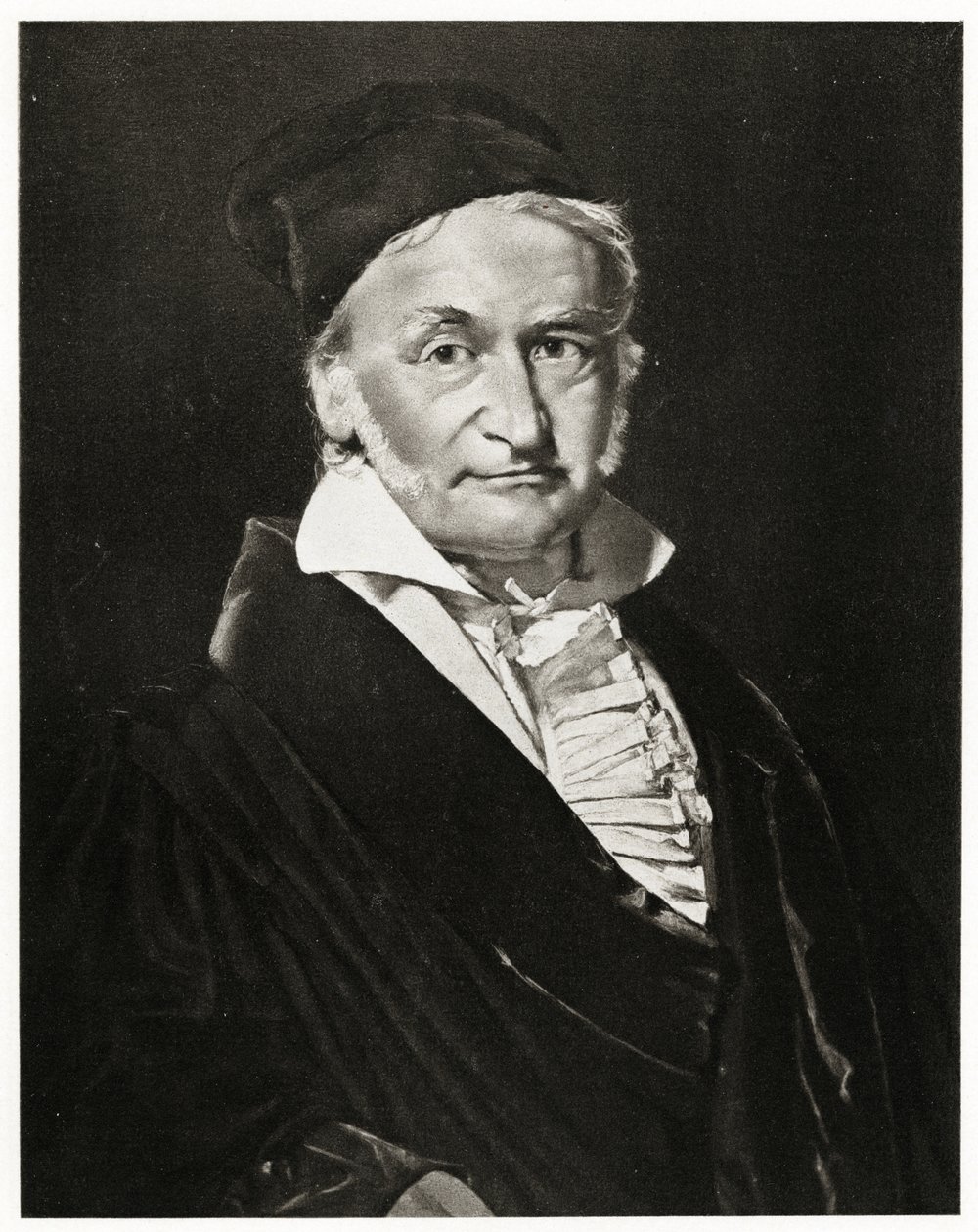 Karl Friedrich Gauss, 1884-90 (fototyp) od German School