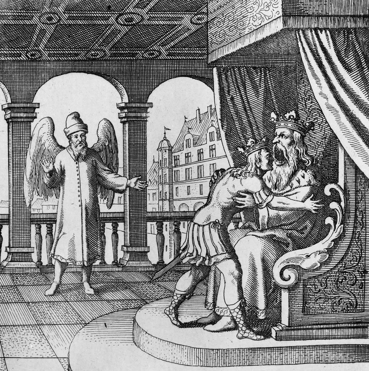 Král měl obrovskou radost z návratu prince z Musaeum Hermeticum od German School