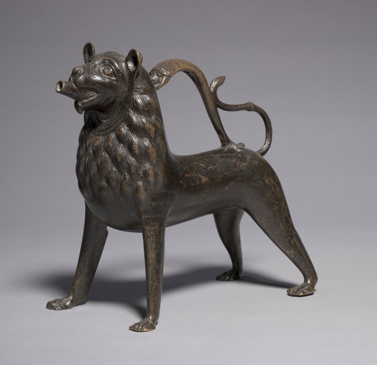 Lev Aquamanile, 1200-50 od German School
