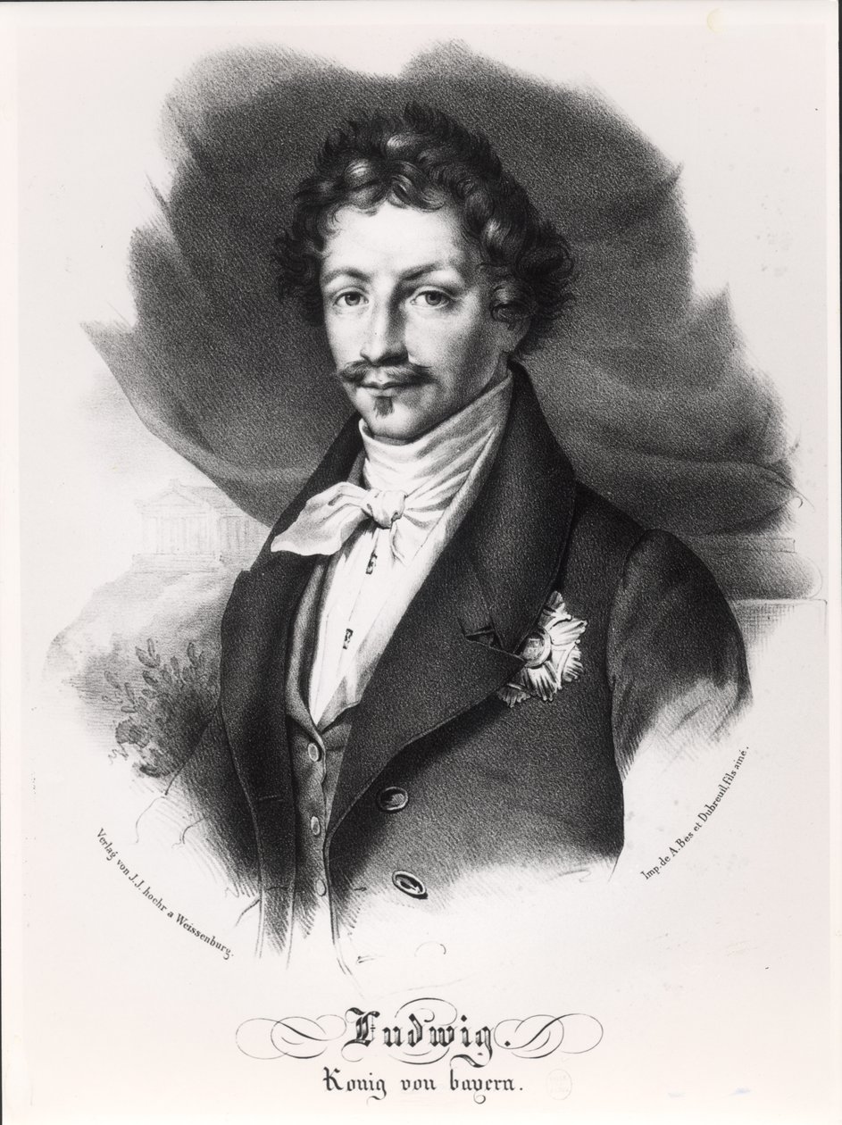 Ludvík I. Bavorský (25. srpna 1786 – 29. února 1868) od German School