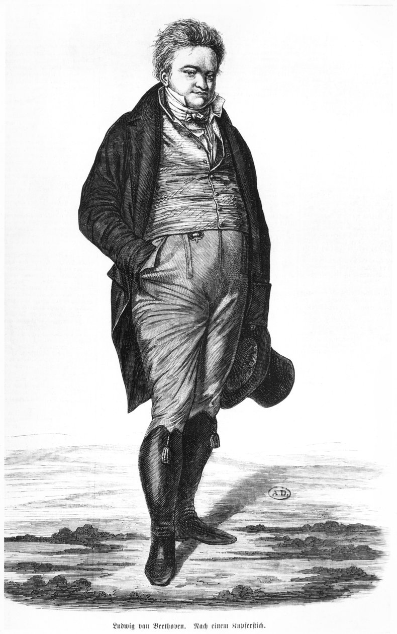 Ludwig van Beethoven (1770-1827) od German School