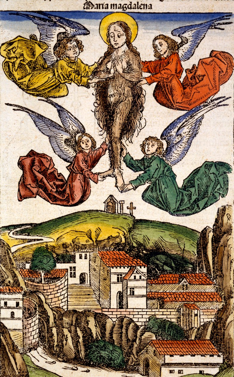 Maria Magdelena z Liber Chronicarum od Hartmanna Schedela, 1493 od German School