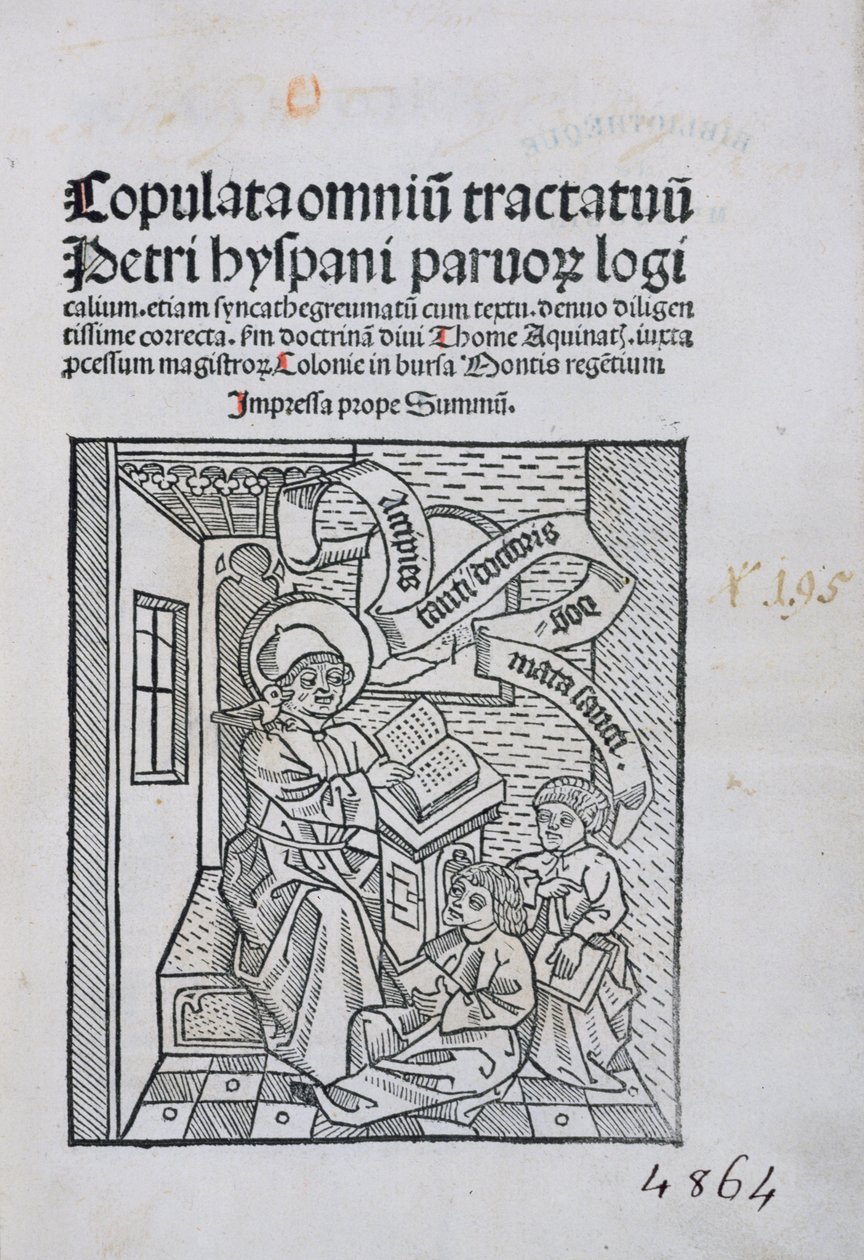 Mistr a žáci, 1490 od German School