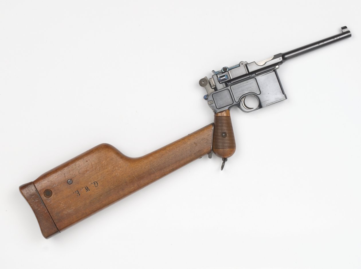 Pistole Mauser C96 ráže 7,63 mm od German School