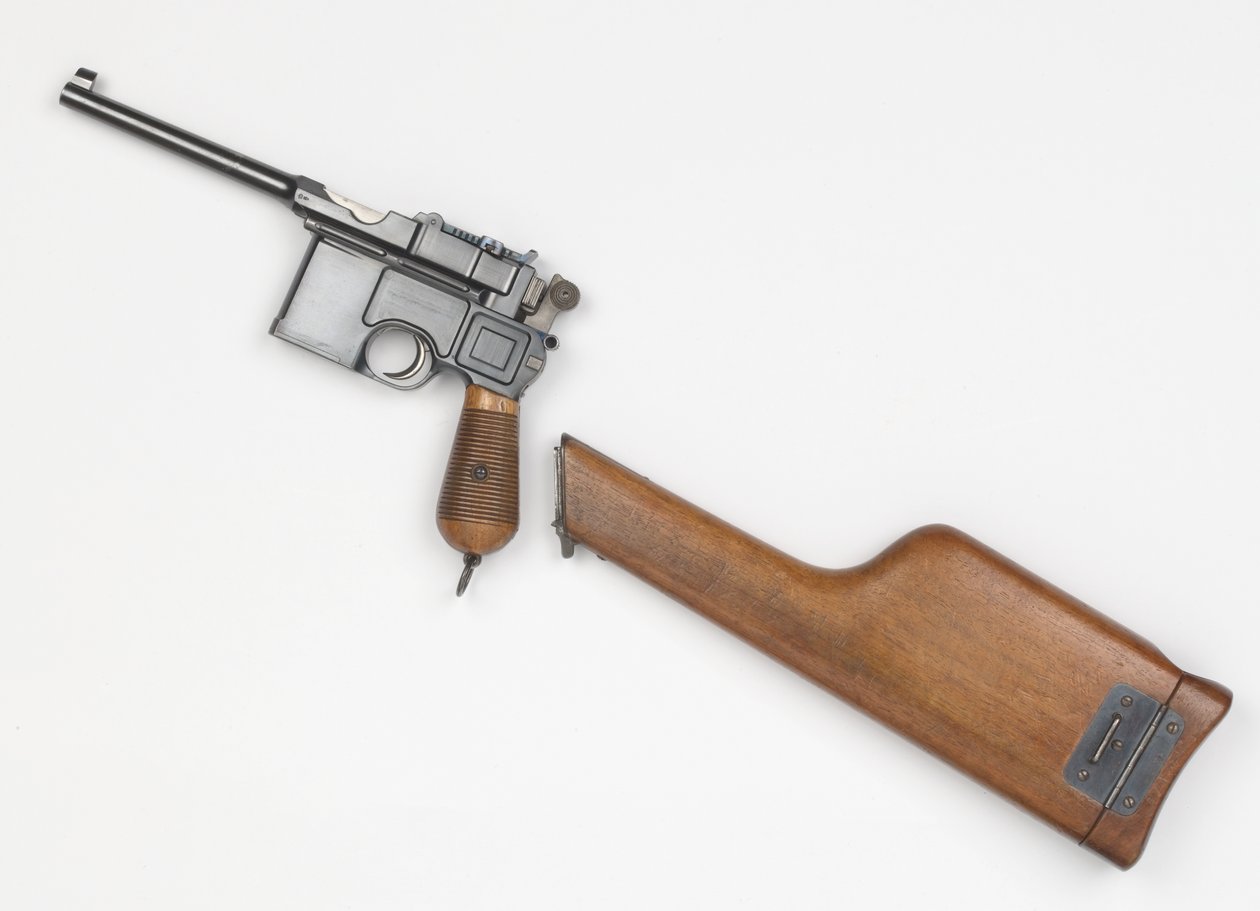 Pistole Mauser C96 ráže 7,63 mm od German School