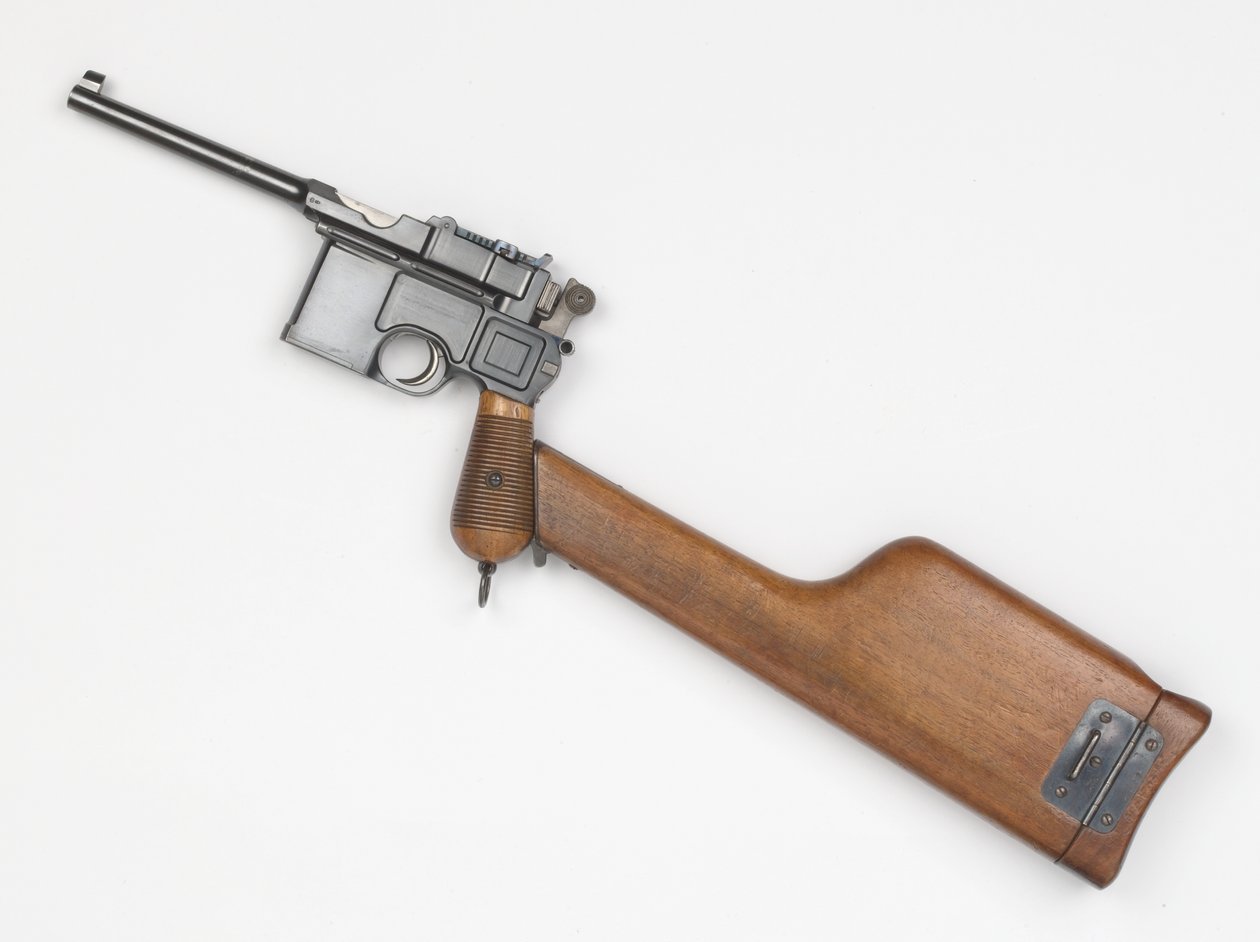 Pistole Mauser C96 ráže 7,63 mm od German School