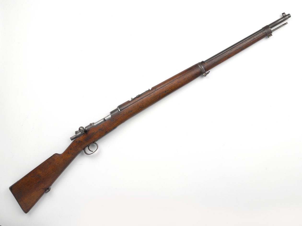 Mauser M1896 7,92 mm závorová puška 1896 používaná generálem Louisem Bothou od German School