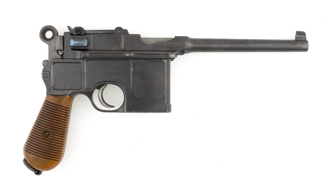 Samonabíjecí pistole Mauser Model 1896 ráže 7,63 mm od German School